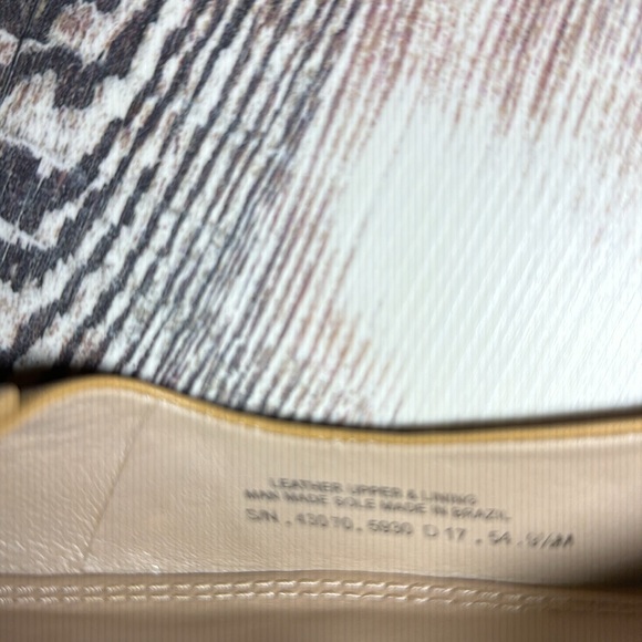 Tory Burch Lowell 2 leather blonde size 9 1/2 M - Picture 3 of 4